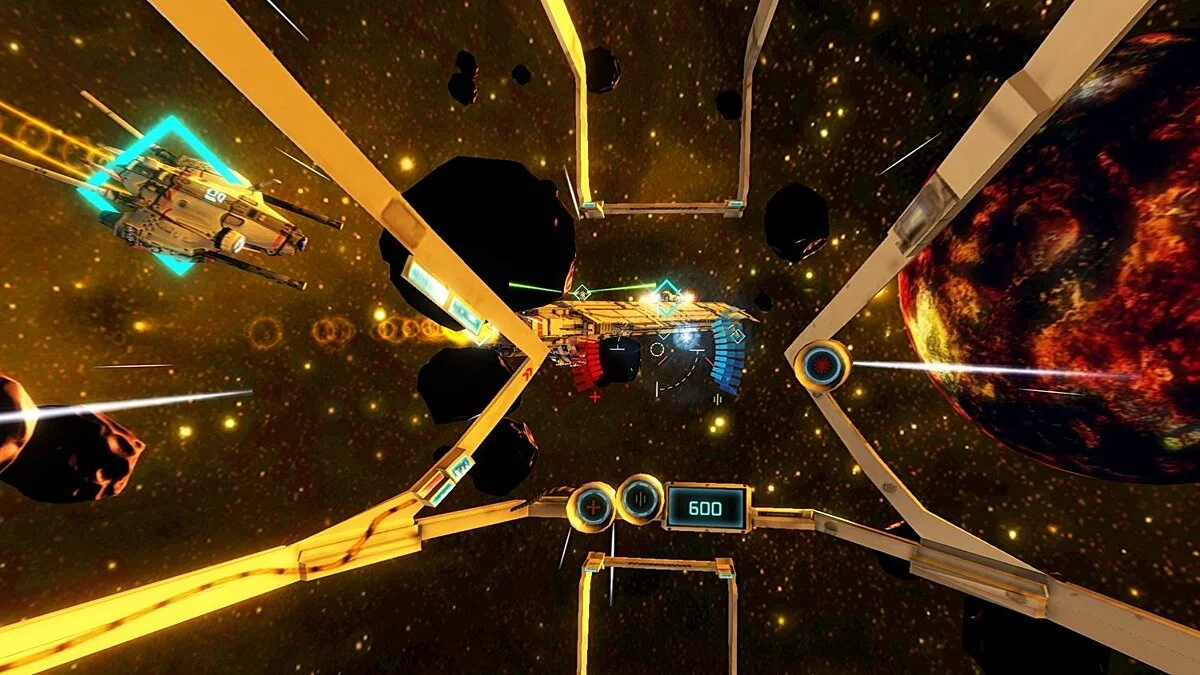 Screenshot dari End Space VR / Gambar 1