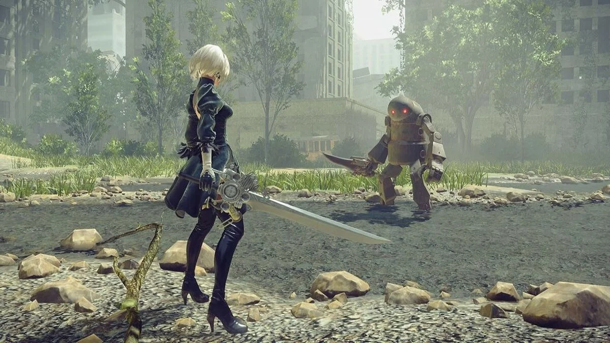 Screenshot dari NieR: Automata / Gambar 84