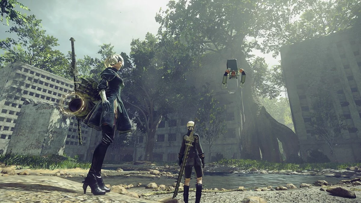 Screenshot dari NieR: Automata / Gambar 28