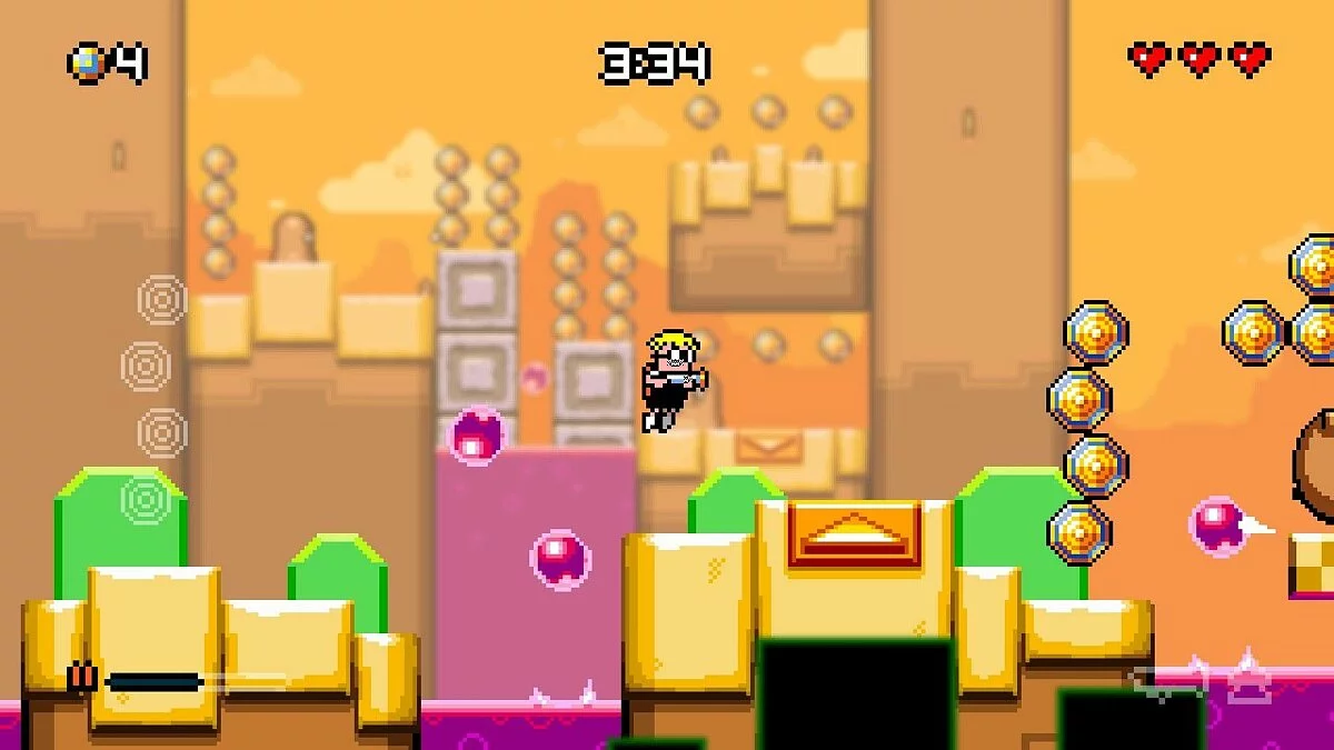 Screenshots from Mutant Mudds: Super Challenge / Image 2