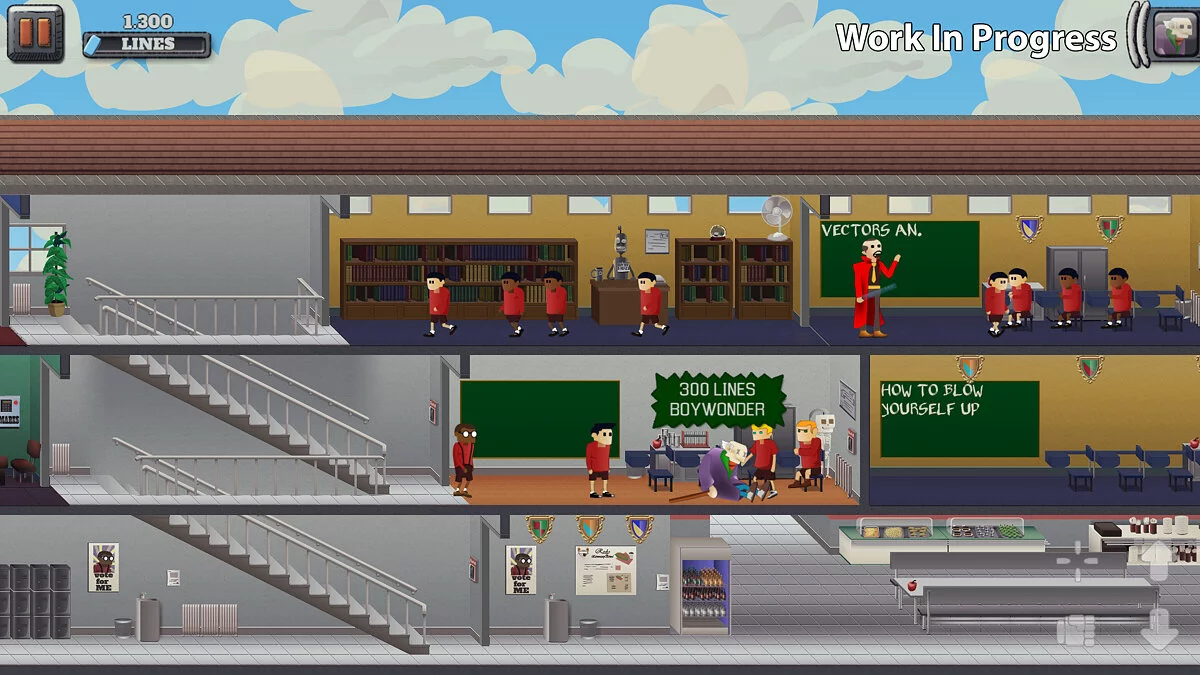 Capturas de tela de Skool Daze Reskooled / Imagem 2