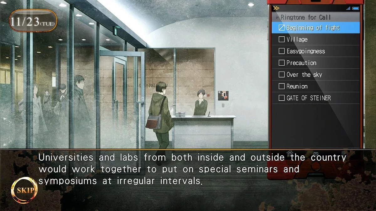 Capturas de tela de Steins;Gate 0 / Imagem 3