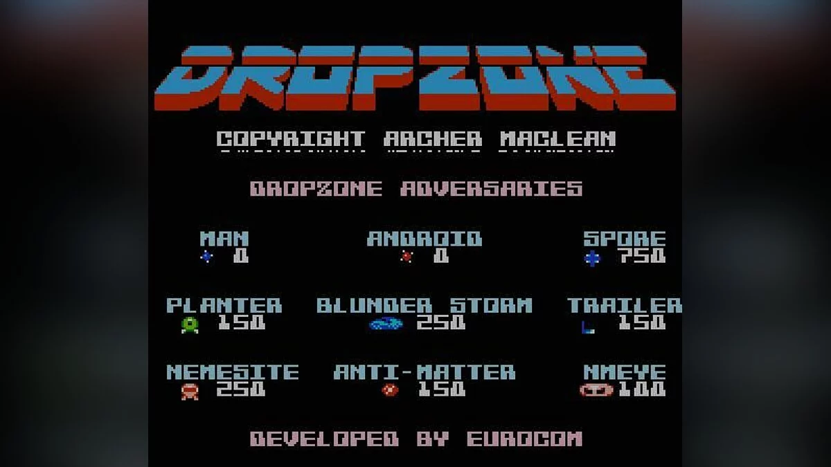 Capturas de tela de Dropzone (1984) / Imagem 3