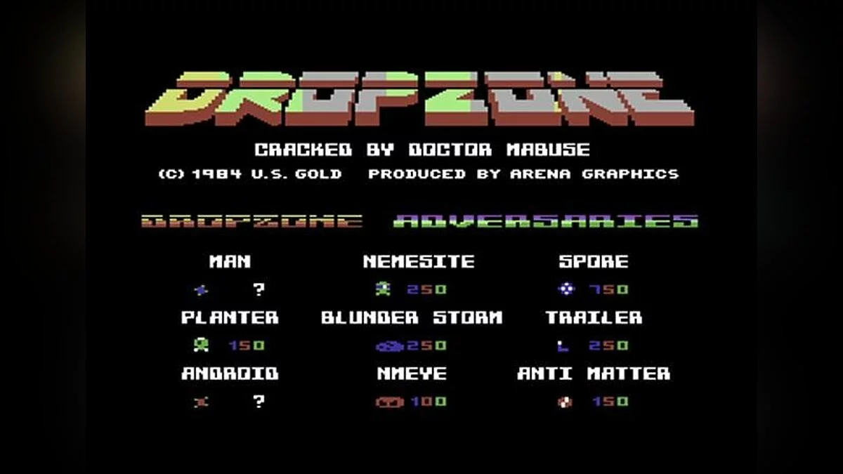 Capturas de tela de Dropzone (1984) / Imagem 28