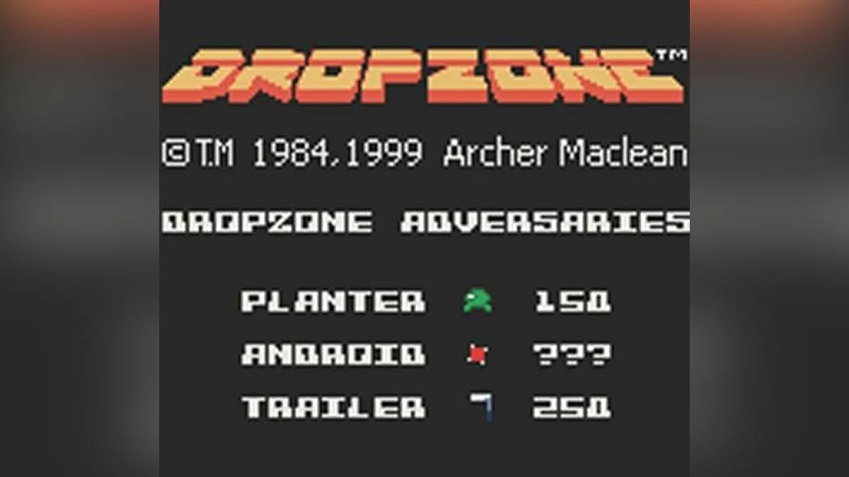 Capturas de tela de Dropzone (1984) / Imagem 55