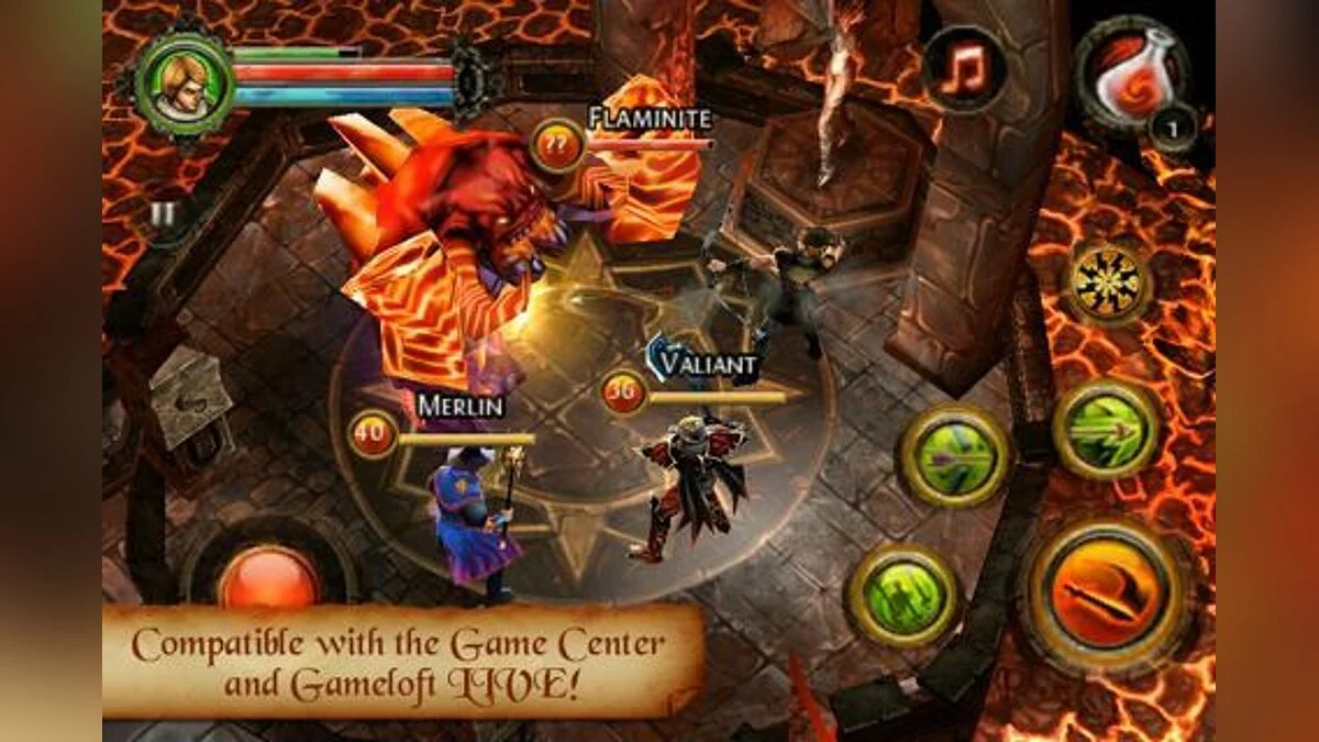 Zrzuty ekranu z Dungeon Hunter 2 / Obrazek 2