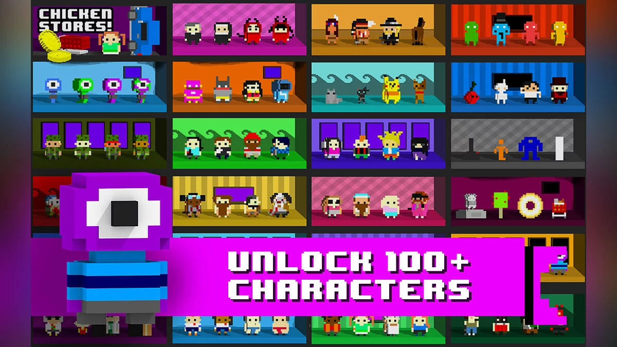 Capturas de tela de Chicken Jump / Imagem 10