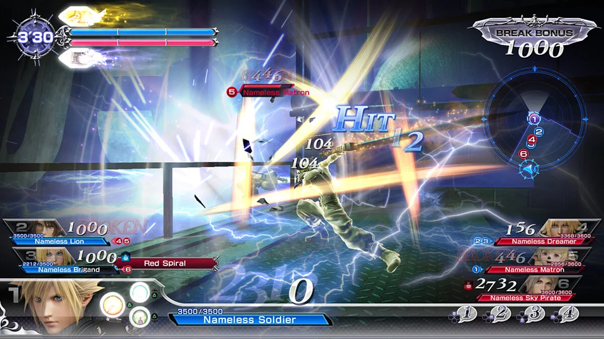 Captures d'écran de Dissidia Final Fantasy NT / Image 9