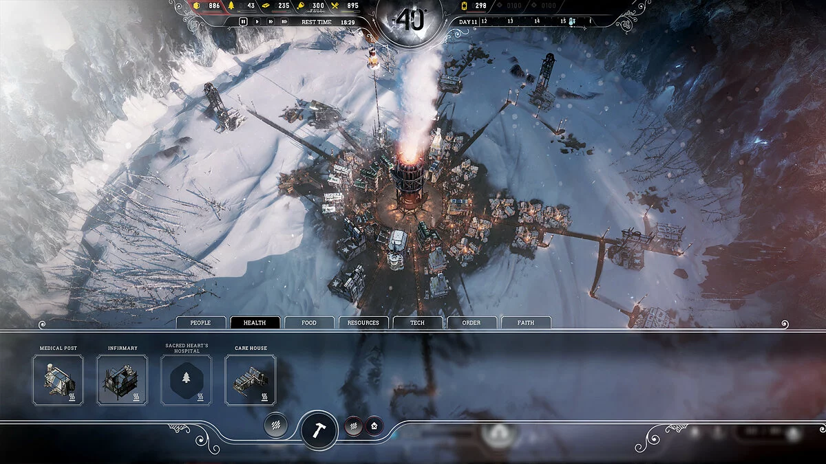 Capturas de tela de Frostpunk / Imagem 2