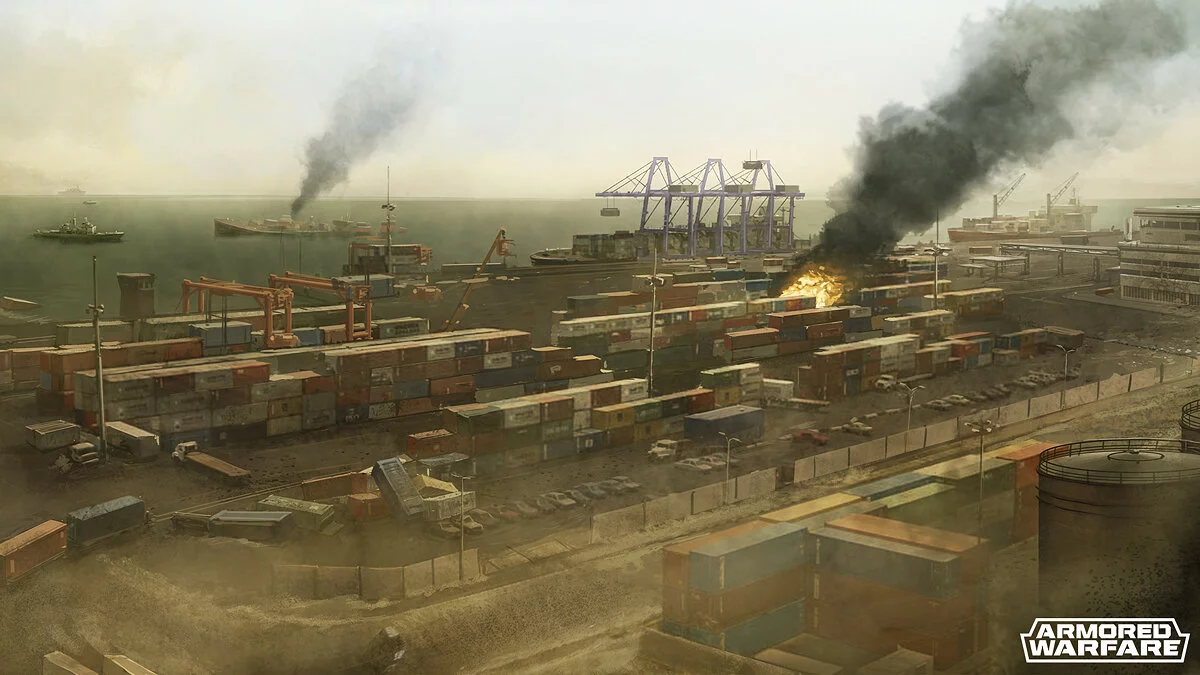 Arte de Armored Warfare