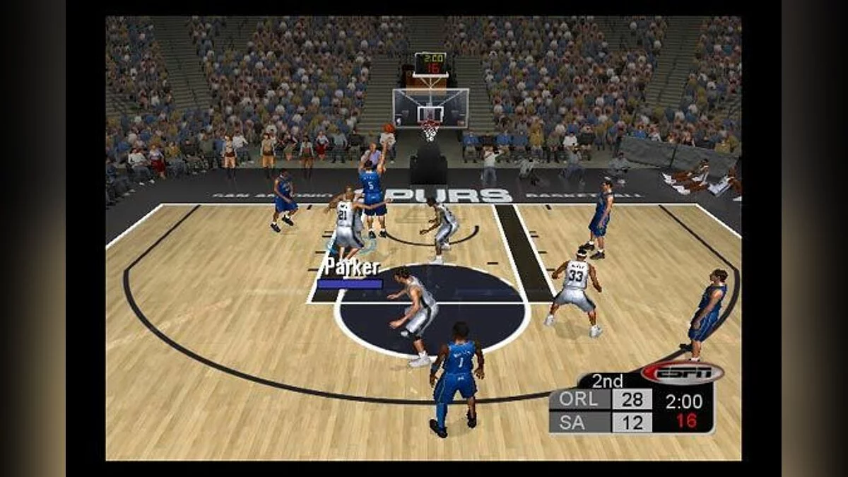 Capturas de tela de ESPN NBA Basketball 2004