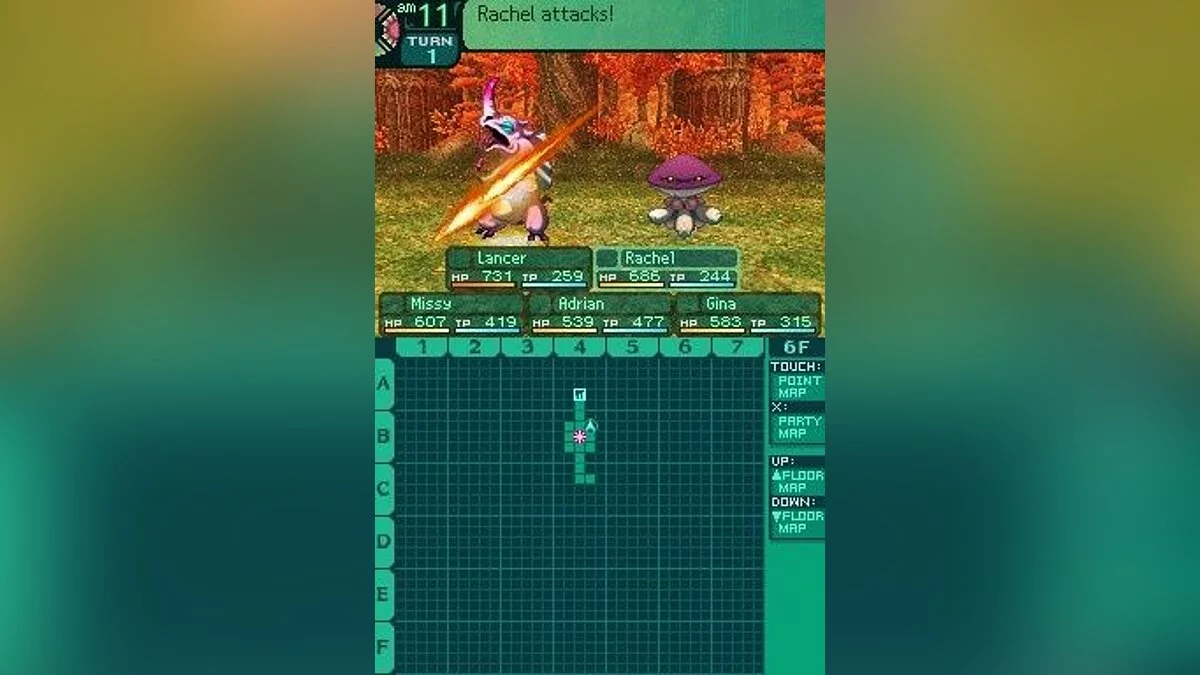 Скріншоти з Etrian Odyssey 2: Heroes of Lagaard