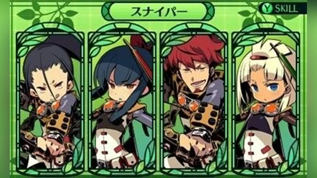Скріншоти з Etrian Odyssey 4
