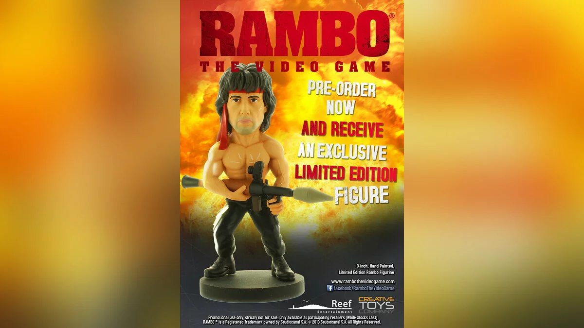 Arte de Rambo: The Video Game / Imagem 2
