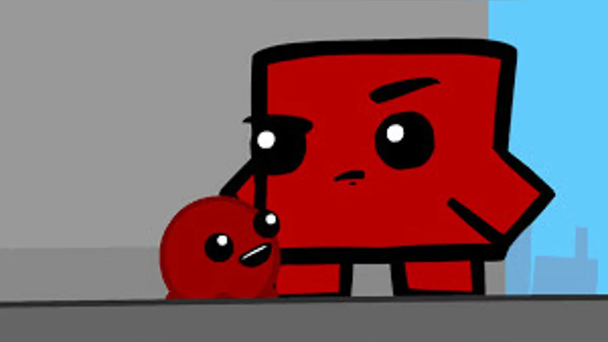 Arte de Super Meat Boy