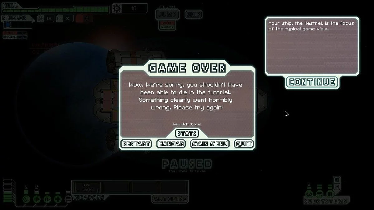 Capturas de tela de FTL