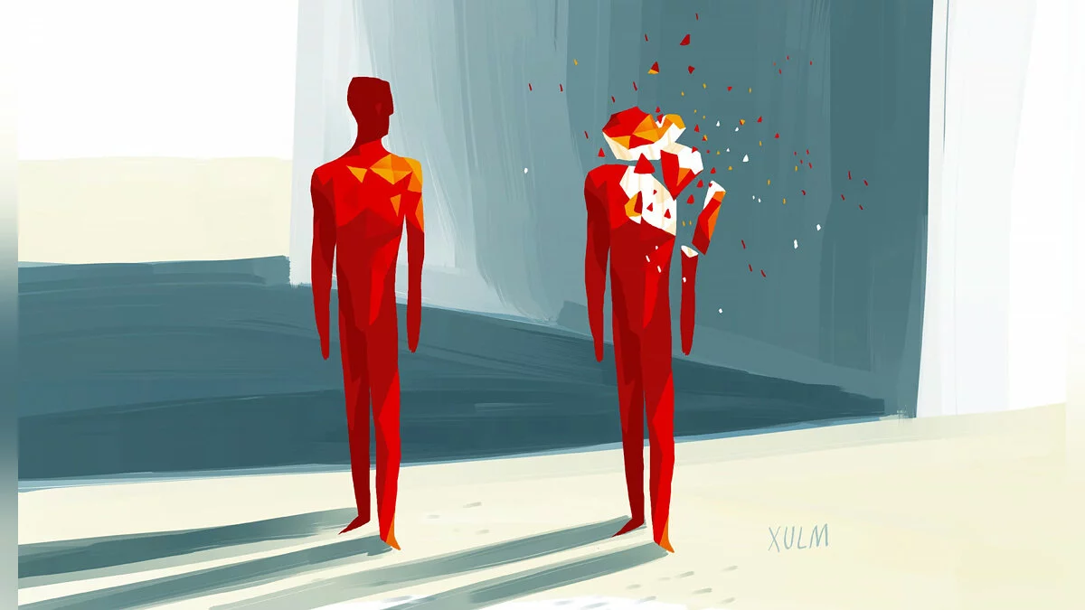 Арт із SUPERHOT