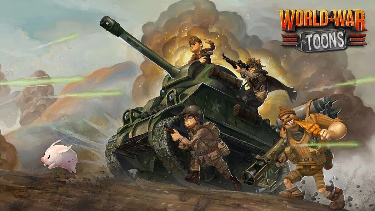 Arte de World War Toons / Imagem 6