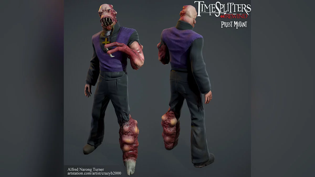 Arte de TimeSplitters: Rewind