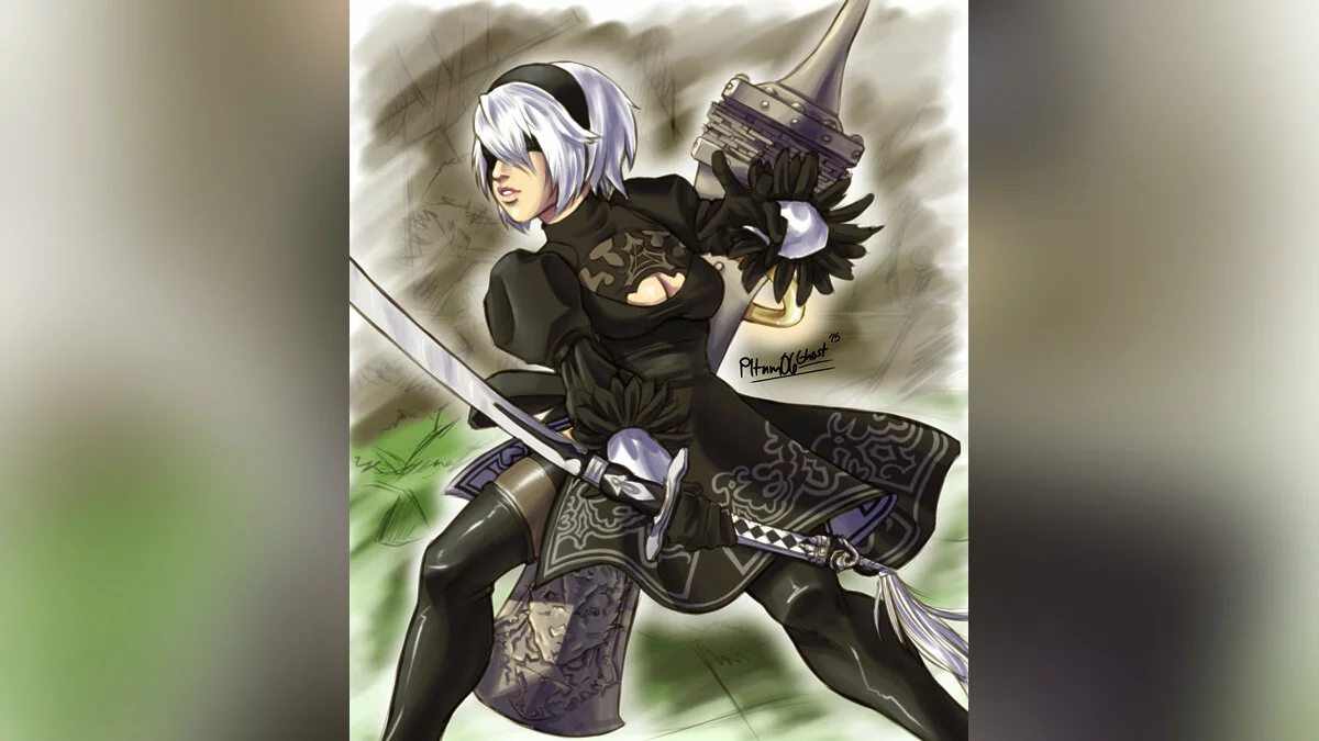 Дівчата з NieR / Зображення 29