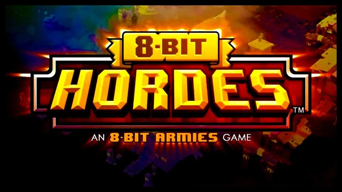 Arte de 8-Bit Hordes
