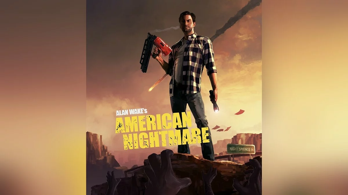 Arte de Alan Wake's American Nightmare