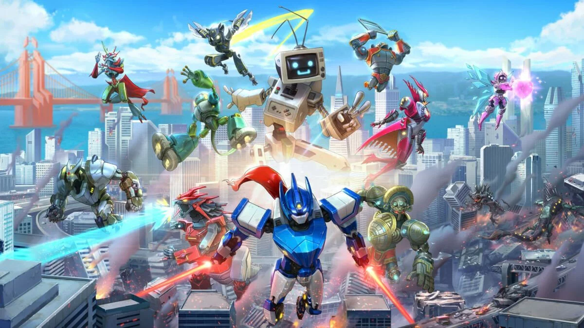 Arte de Override: Mech City Brawl