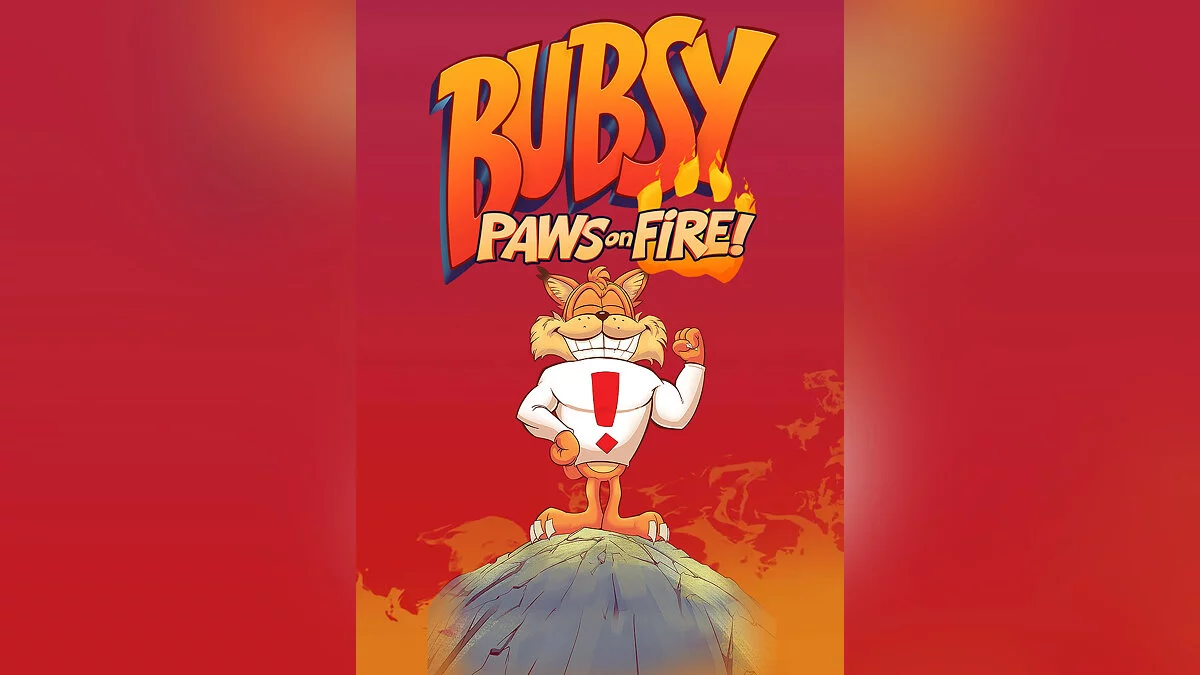 Arte de Bubsy: Paws on Fire!