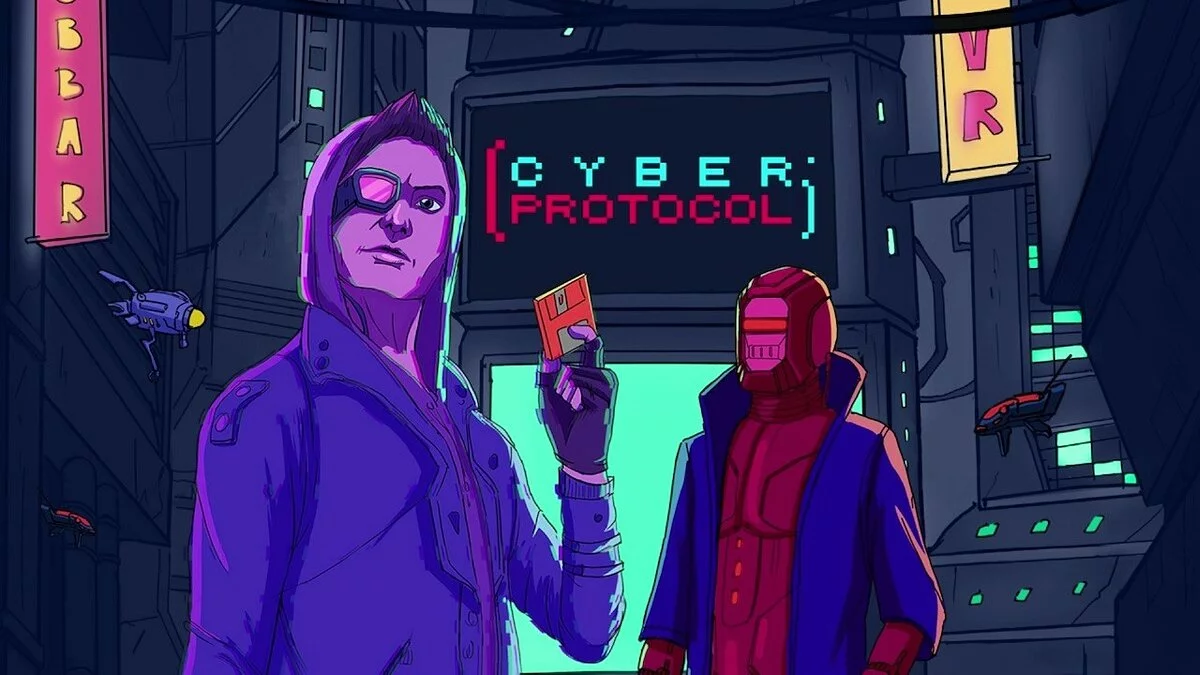 Arte de Cyber Protocol / Imagem 1