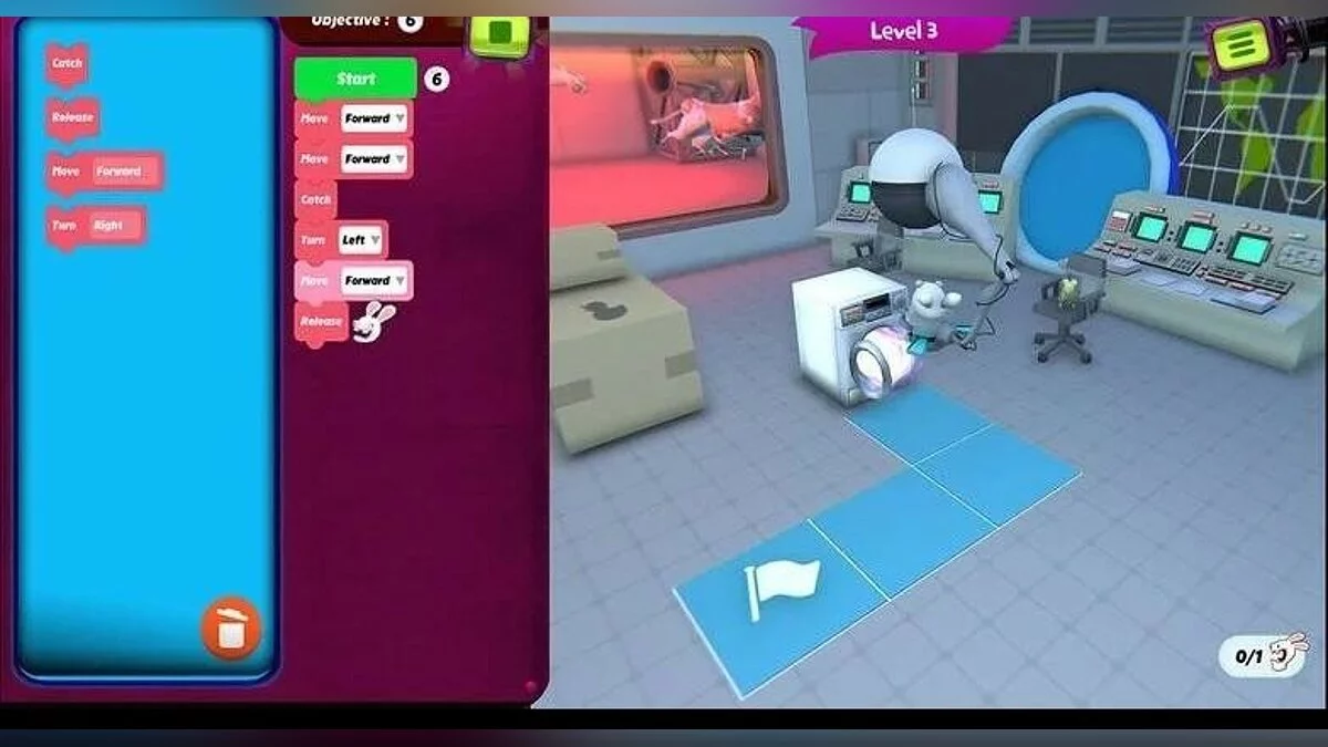Capturas de pantalla de Rabbids Coding / Imagen 4