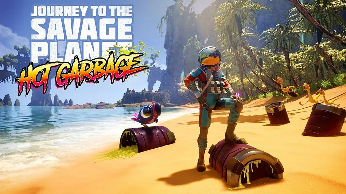 Arte de Journey to the Savage Planet: Hot Garbage