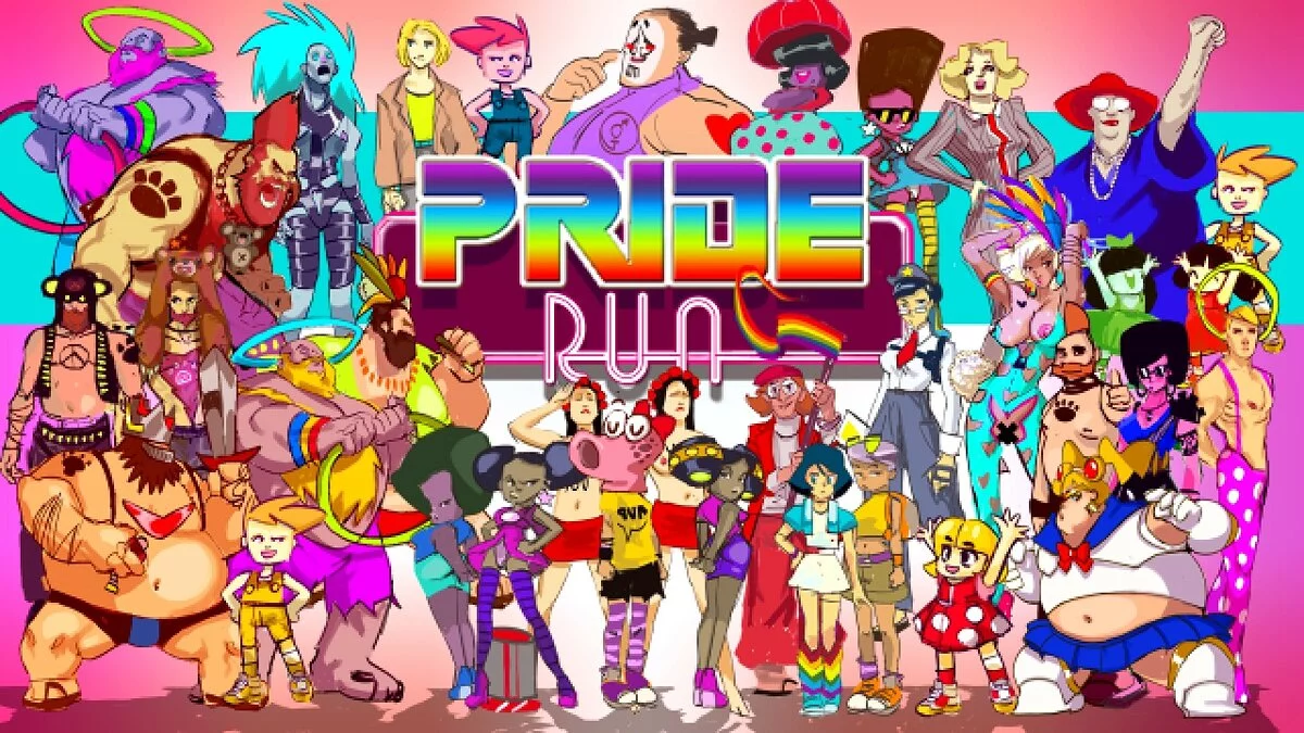 Seni dari Pride Run / Gambar 1