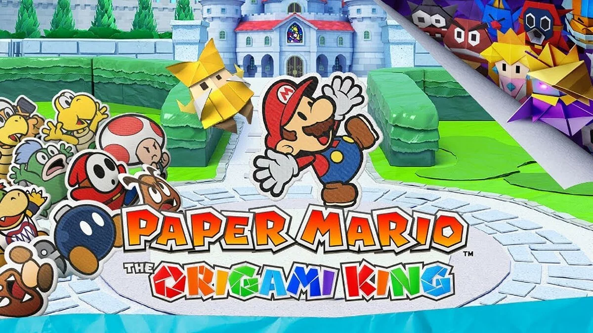 Arte de Paper Mario: The Origami King