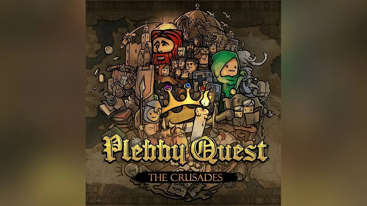Arte de Plebby Quest: The Crusades