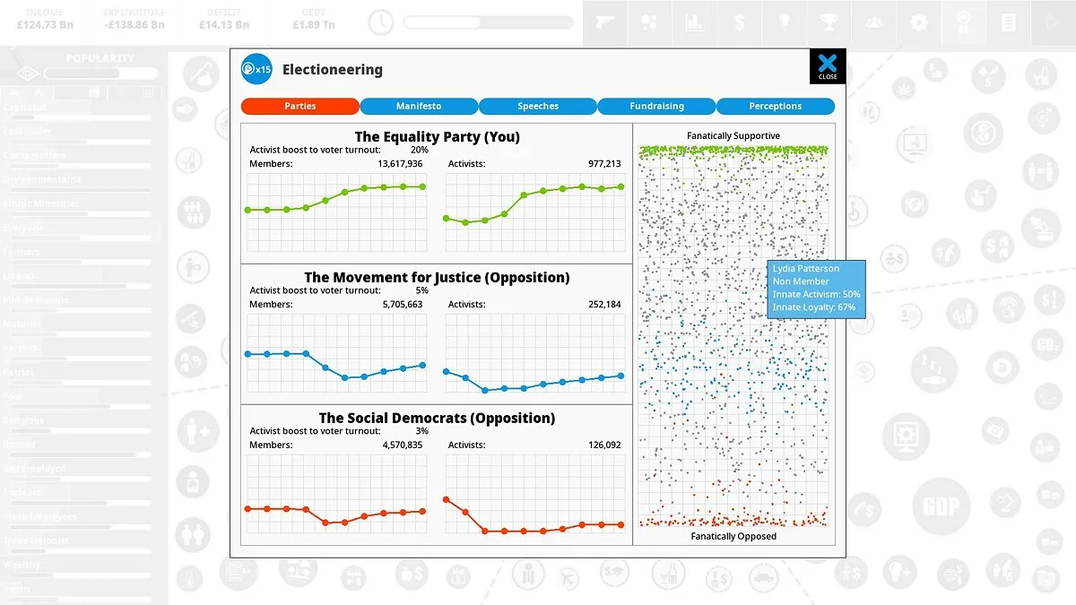 Screenshots aus Democracy 4 / Bild 8
