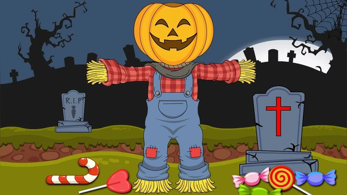 Capturas de tela de Terry's Halloween / Imagem 1