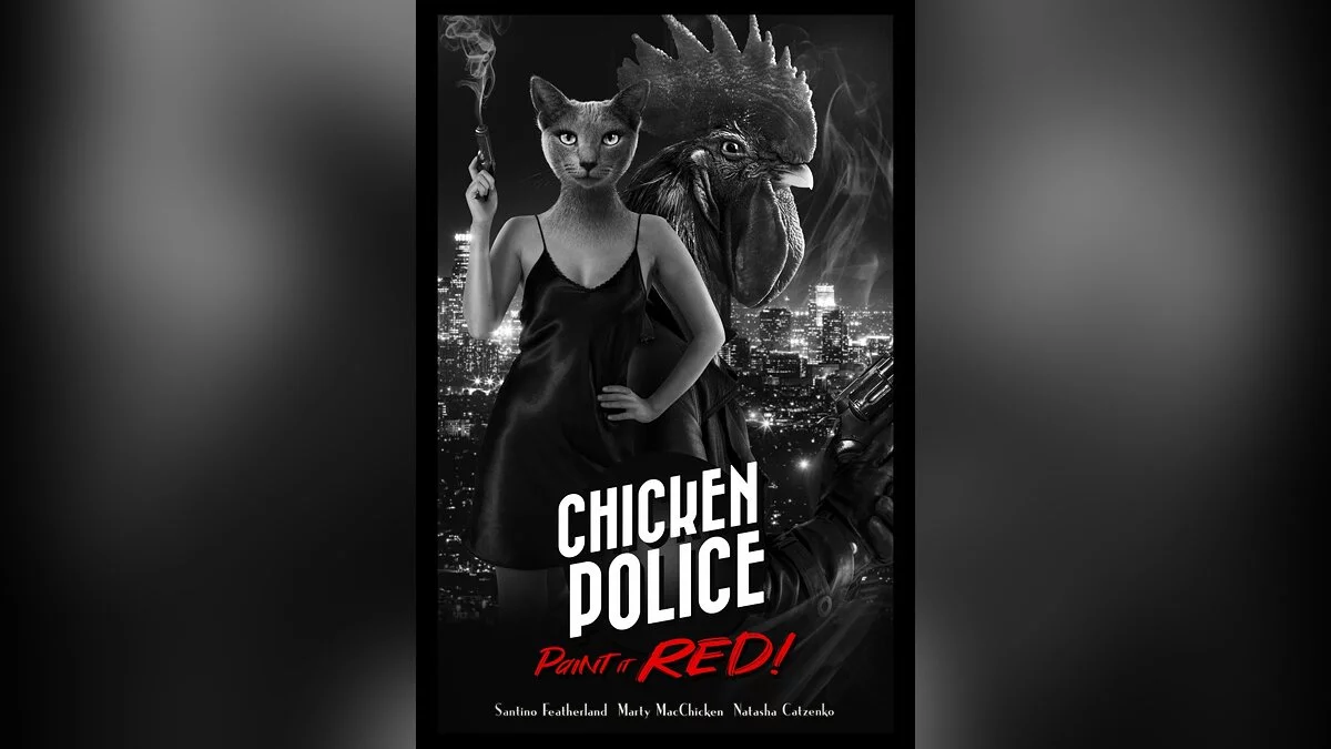 Arte de Chicken Police