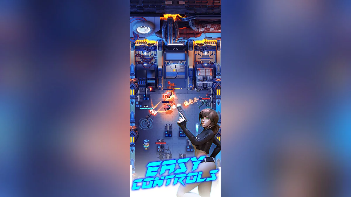 Cyberpunk Hero: Epic Roguelike image