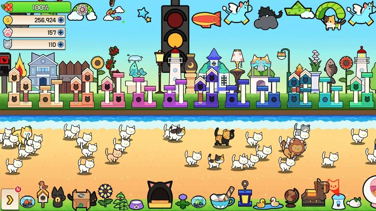 Capturas de pantalla de Cat town (Tap RPG) / Imagen 3