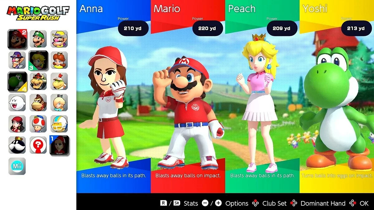 Screenshots from Mario Golf: Super Rush / Image 38