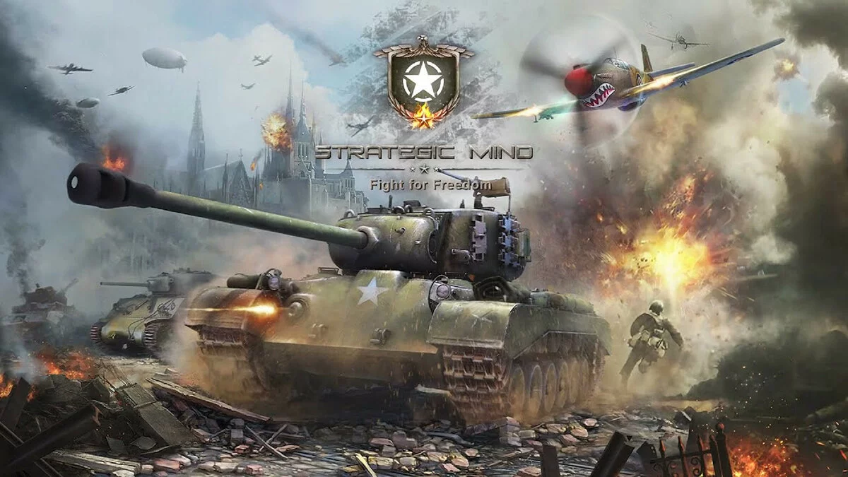 Arte de Strategic Mind: Fight for Freedom