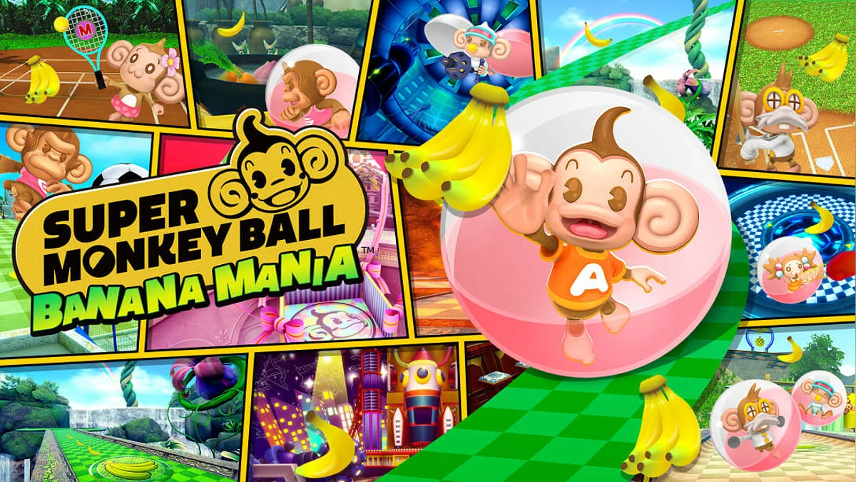 Arte de Super Monkey Ball Banana Mania