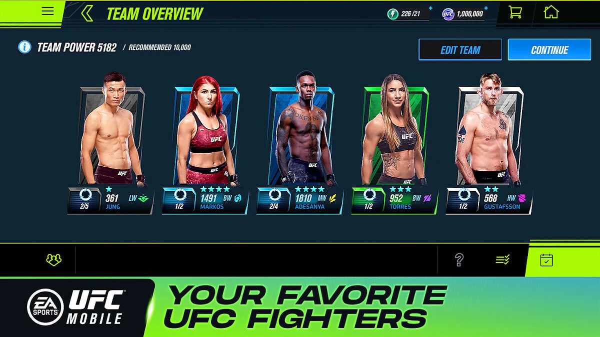 Capturas de tela de EA SPORTS UFC Mobile 2 / Imagem 1