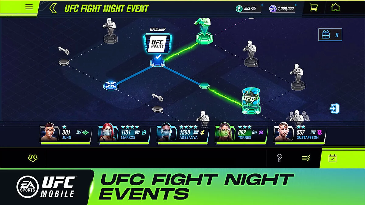 Capturas de tela de EA SPORTS UFC Mobile 2 / Imagem 3