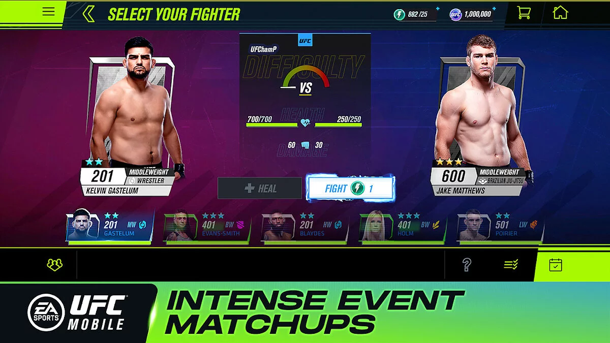 Capturas de tela de EA SPORTS UFC Mobile 2 / Imagem 4