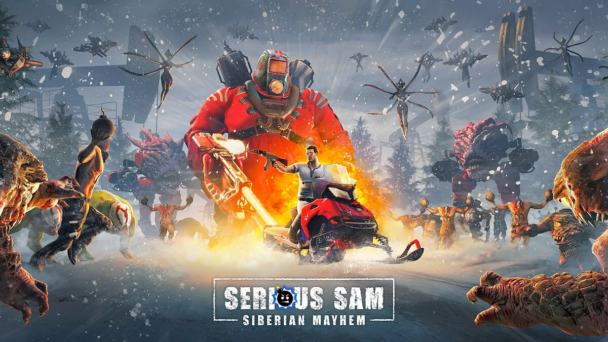 Arte de Serious Sam: Siberian Mayhem
