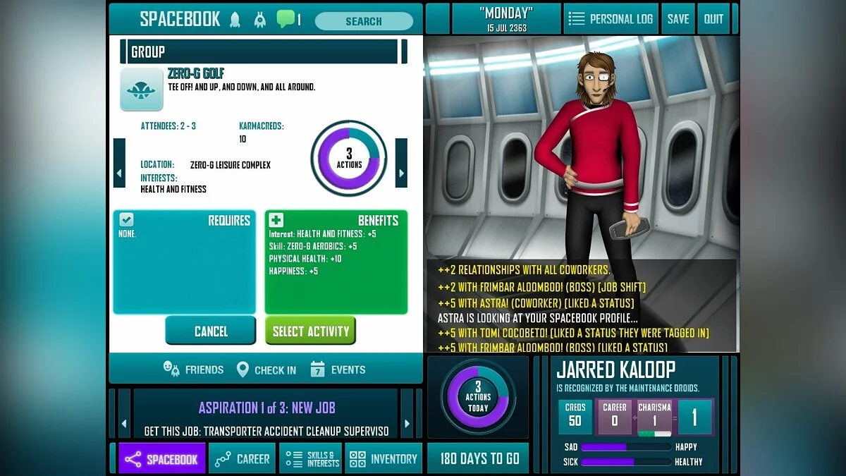 Screenshots from Redshirt / Image 1