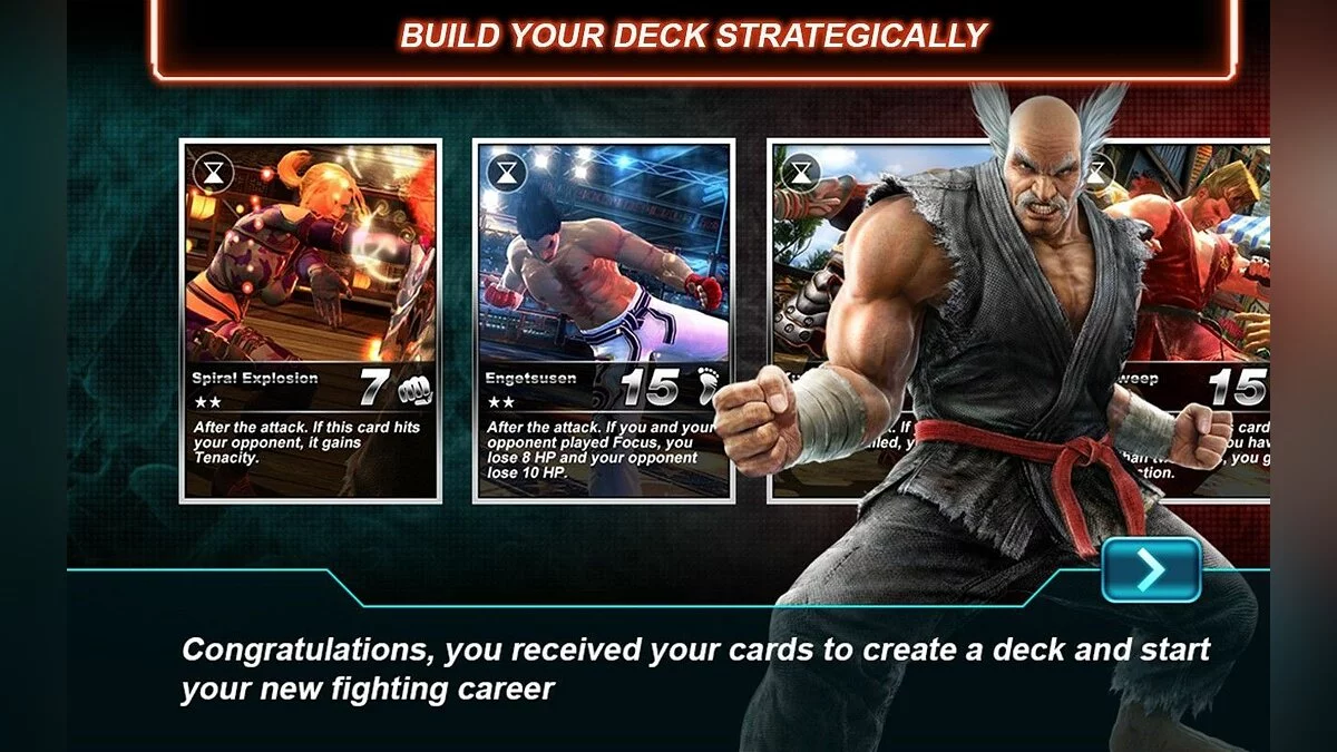 Screenshots from Tekken Card Tournament / Image 27