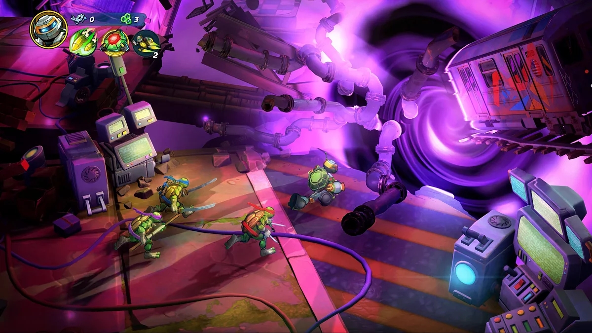 Скріншоти з Teenage Mutant Ninja Turtles: Splintered Fate