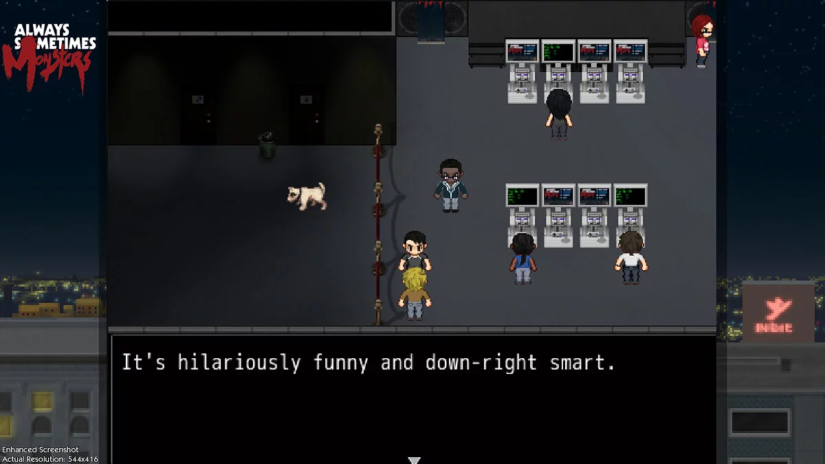 Posnetki zaslona iz Always Sometimes Monsters / Slika 15